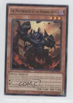 Cir Malebranche of the Burning Abyss 1st Ed. YuGiOh Duelist Alliance #DUEA-EN084 - Image 1