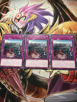Yugioh! Playset 3x Kaiserliche Eisenmauer Rare - TAMA-DE058 1. Auflage - DE - Image 1