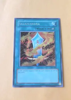 YUGIOH - SALAMANDRA - DDS-006 - DARK DUEL STORIES - PRISMATIC RARE - NEAR MINT - Image 1