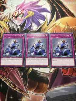 Yugioh! Playset 3x Kummer des Unterweltlers Rare - TAMA-DE059 1. Auflage - DE - Image 1