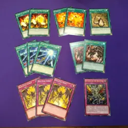 Yugioh Red Eyes Black Dragon Deck Core 48 Cards - Mixed Rarities - Image 2
