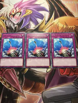 Yugioh! Playset 3x Zwangsevakuierungsgerat Rare - TAMA-DE044 1. Auflage - DE - Image 1