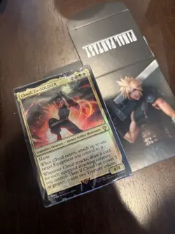 MTG Commander Deck Limit Break - Final Fantasy Cloud - Deck And Deck Box Only - Image 1