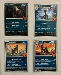 Pokemon Obsidian Flames (OBF) Trick-or-Trade 4 Card Lot NM Umbreon 🔥🔥 - Image 1