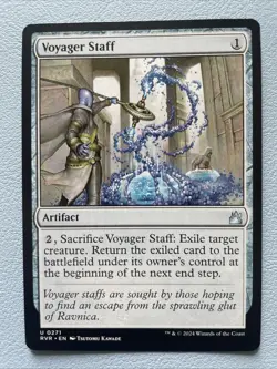 Voyager Staff (0271) - Ravnica Remastered - Uncommon NM MTG - Image 1