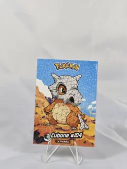 Cubone #104 - Cracked Ice Holo - Crystal Collection 2024 - Pokemon Card - Image 4