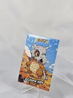 Cubone #104 - Cracked Ice Holo - Crystal Collection 2024 - Pokemon Card - Image 5