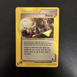 Pokemon Card TCG: Oracle 138/144 - Skyridge - Image 1