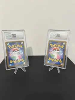 CGC 10 Jumpluff + CGC 9.5 Capsakid Shiny Treasure ex Japanese Pokemon Card Lot - Image 2