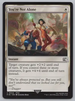 MTG Playset (4) - Final Fantasy - You're Not Alone #44 -k460 - Image 2
