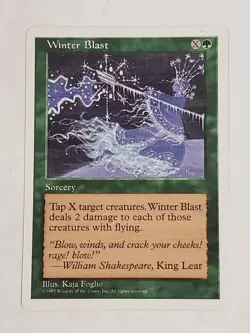 MTG Winter Blast (5th Edition/Green/U) - BGM - Image 1