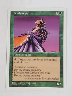 MTG Radjan Spirit (5th Edition/Green/U) - BGM - Image 1