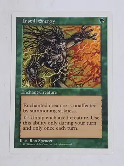 MTG Instill Energy (5th Edition/Green/U) - BGM - Image 1
