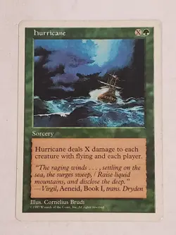 MTG Hurricane (5th Edition/Green/U) - BGM - Image 1