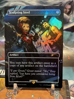 MTG | Sculpting Steel [Secret Lair Marvel Iron Man] ✨FOIL✨ - Image 1