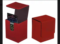 Case Of 6. MTG Ultra Pro Force of Will - RED Flip Deck Box FACTORY NEW - Image 2
