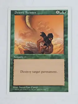 MTG Desert Twister (5th Edition/Green/U) - BGM - Image 1