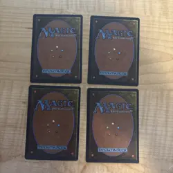 Vintage 1995 MTG English JEWELED AMULET X4 -Ice Age Magic The Gathering Card - Image 2