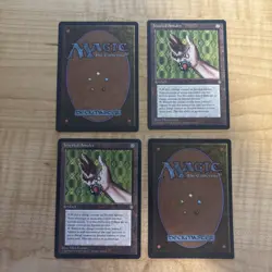 Vintage 1995 MTG English JEWELED AMULET X4 -Ice Age Magic The Gathering Card - Image 3
