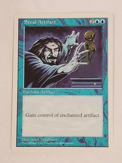 MTG Steal Artifact (5th Edition/Blue/U) - BGM - Image 1