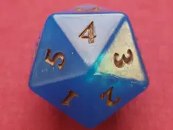 Magic The Gathering 2021 CORE SET BUNDLE BLUE D20 SPINDOWN DICE MTG - Image 2