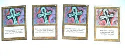 Magic the Gathering * MTG * 4 X Ankh of Mishra * - Image 1