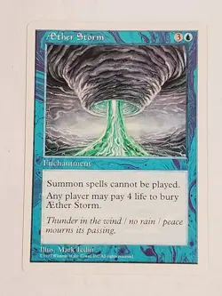 MTG AEther Storm (5th Edition/Blue/U) - BGM - Image 1