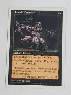 MTG Thrull Retainer (5th Edition/Black/U) - BGM - Image 1