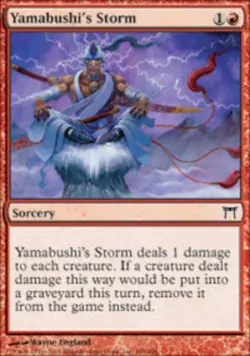 Yamabushi's Storm - Champions of Kamigawa #199/306 MTG Magic The Gathering - Image 1