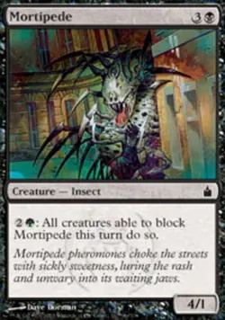 Mortipede - Ravnica: City of Guilds #96/306 MTG Magic The Gathering - Image 1