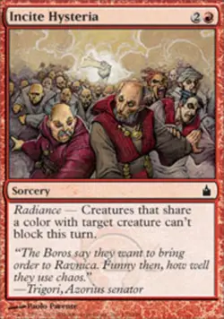 Incite Hysteria - Ravnica: City of Guilds #132/306 MTG Magic The Gathering - Image 1