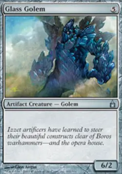 Glass Golem - Ravnica: City of Guilds #261/306 MTG Magic The Gathering - Image 1