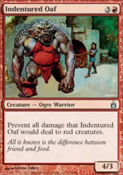Indentured Oaf - Ravnica: City of Guilds #133/306 MTG Magic The Gathering - Image 1