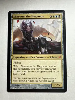 Magic the Gathering MTG Sharuum the Hegemon (212) Commander 2013 LP - Image 1
