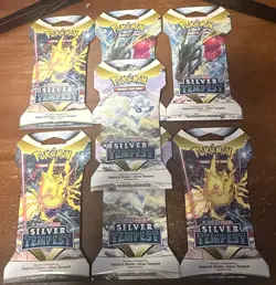 Silver Tempest Sleeved Booster Pack Pokemon Silver Tempest 820650850929 - Image 1