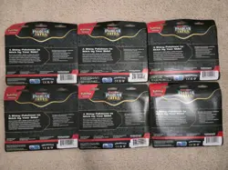 Pokemon TCG Paldean Fates Tech Sticker Collection - Shiny Maschiff - LOT OF 6 - Image 2