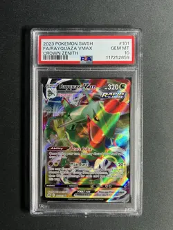 Pokemon TCG - Rayquaza VMAX 101/159 Crown Zenith - PSA 10 GEM MT - Image 1