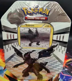 Pokemon Black & White 2011 Zekrom Tin Factory Sealed - Image 1