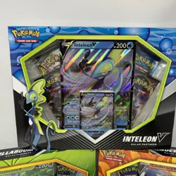 Pokemon Galar Partners Cinderace Inteleon Rillaboom V Bundle Set Evolutions - Image 3
