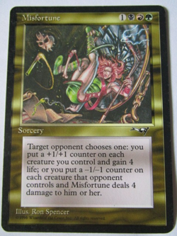 MTG Misfortune Alliances Moderate Play!! - Image 1