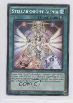 Stellarknight Alpha 1st Ed. YuGiOh Duelist Alliance #DUEA-EN057 - Image 1