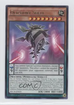 Qliphort Shell 1st Ed. YuGiOh The New Challangers #NECH-EN025 - Image 1