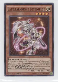 Satellarknight Betelgeuse 1st Ed. YuGiOh The New Challangers #NECH-EN029 - Image 1