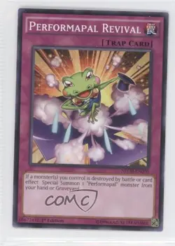 Performapal Revival 1st Ed. YuGiOh The New Challangers #NECH-EN070 - Image 1