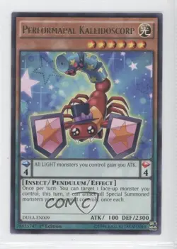Performapal Kaleidoscorp 1st Ed. YuGiOh Duelist Alliance #DUEA-EN009 - Image 1