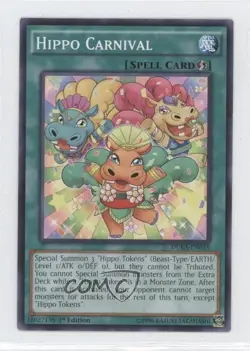 Hippo Carnival 1st Ed. YuGiOh Duelist Alliance #DUEA-EN055 - Image 1