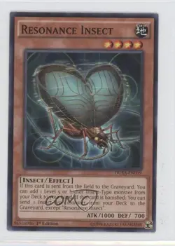 Resonance Insect 1st Ed. YuGiOh Duelist Alliance #DUEA-EN039 - Image 1