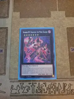 YUGIOH NUMBER 89: DIABLOSIS THE MIND HACKER BROL-EN073 SECRET 1ST ED NM - Image 1
