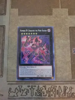 YUGIOH NUMBER 89: DIABLOSIS THE MIND HACKER BROL-EN073 SECRET 1ST ED NM - Image 1