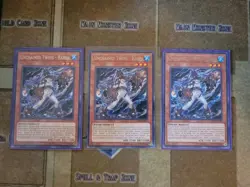 YUGIOH 3X UNCHAINED TWINS RAKEA CHIM-EN009 RARE 1ST/UNLIMITED NM - Image 1